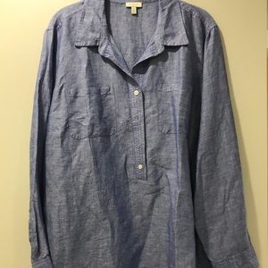 Chambray tunic